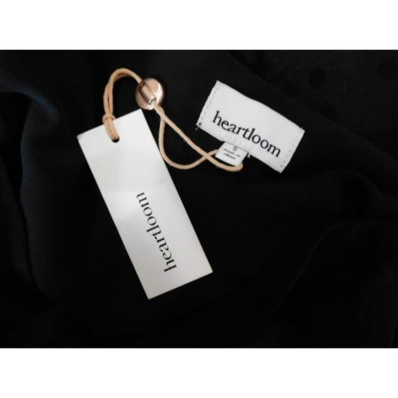 Heartloom Sondra Cowl Black Dot Cami Top NEW size SMALL - Picture 6 of 7